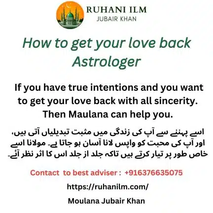 How to get your love back Astrologer